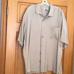 NWOT Gear silk camp shirt Lg